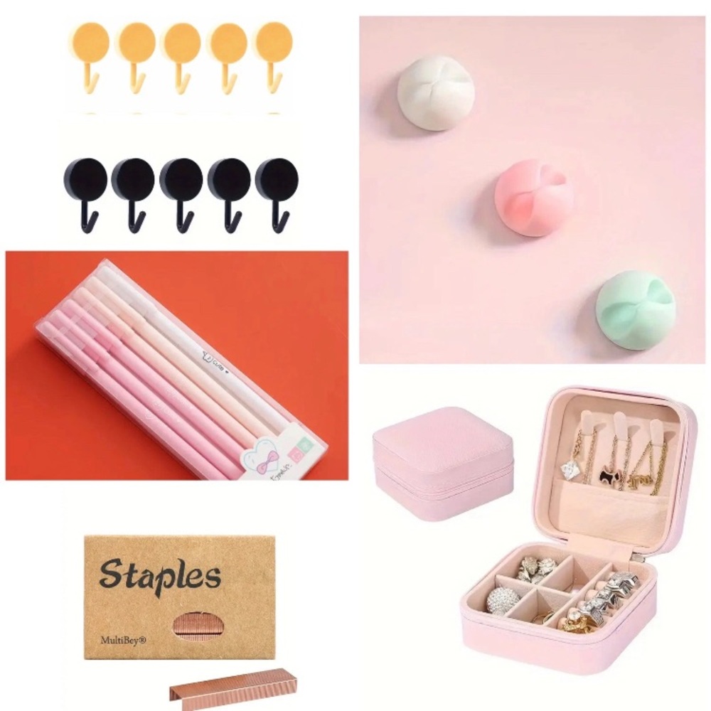 Children’s School Supplies Bundle-Pens, Staples, Tape Dispenser & More!!